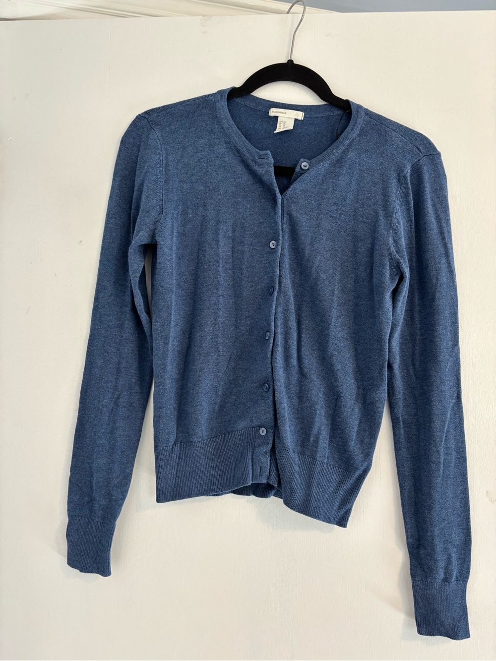 Blue button up cardigan
